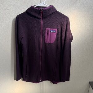 Patagonia Dark Purple Hooded Jacket
